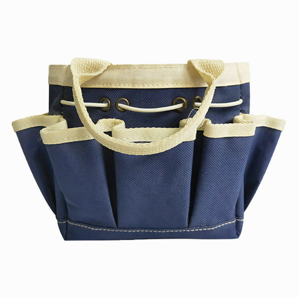 Garden Tool Bag Reusable With Pockets Oxford Cloth Gardening Tote Bag Heavy Duty